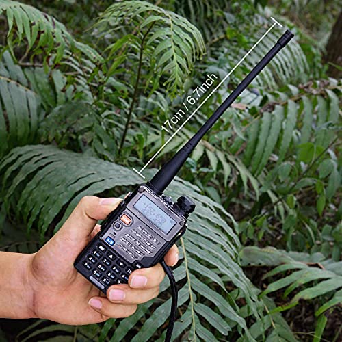 Dual Band VHF UHF Ham Radio Antenna - 2-Pack (136-174MHz, 400-470MHz)