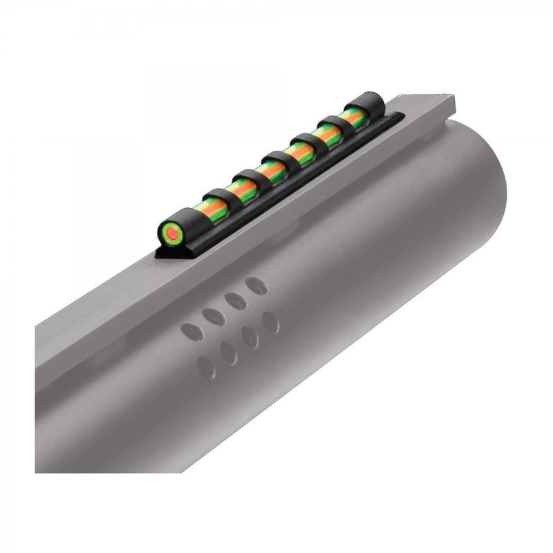 TruGlo Low-Profile Universal Fiber Optic Front Shotgun Wing & Clay Glo-Dot Sights, Green