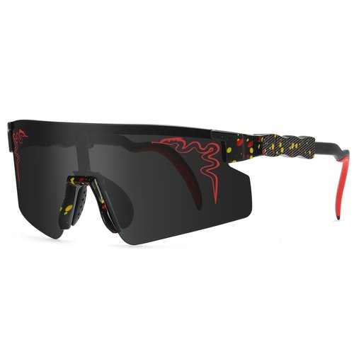 GEUSSKISR Youth Sunglasses UV400 Boys Girls Kids Outdoor Men Women Cycling Baseball Softball Sun Glasses Sport Goggles-DY1