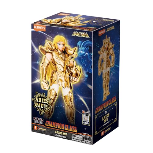 BLOKEES Saint Seiya Aries Mu Collector Action Figure with Accessories