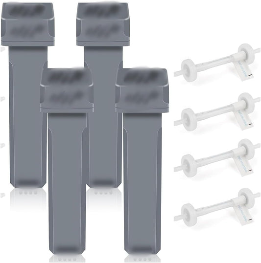 (4 PSC) Replacement Cartridge Filter Kit SC2 Compatible Cartridge Filter SC1200 4 Replacement Cartridges and 4 Check Valve Kits