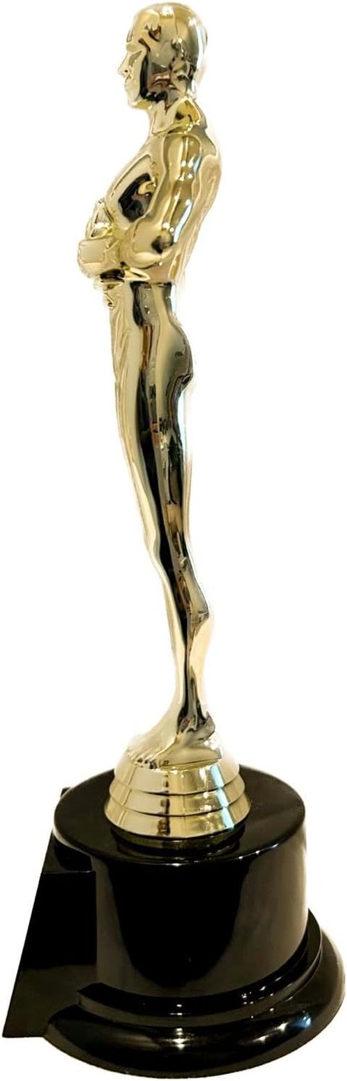 Achievement Gold Toned Award Trophy - Customizable 10.625" for Ceremonies, Parties & Competitions