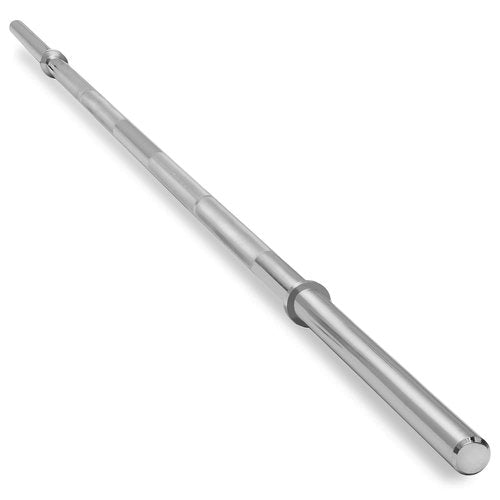 Fitvids 1 Inch Standard Barbell Bar, 6 Feet Bar for Home Gym Strength Training, weight lifting, Bench Press, 450 LB Capacity, Chrome