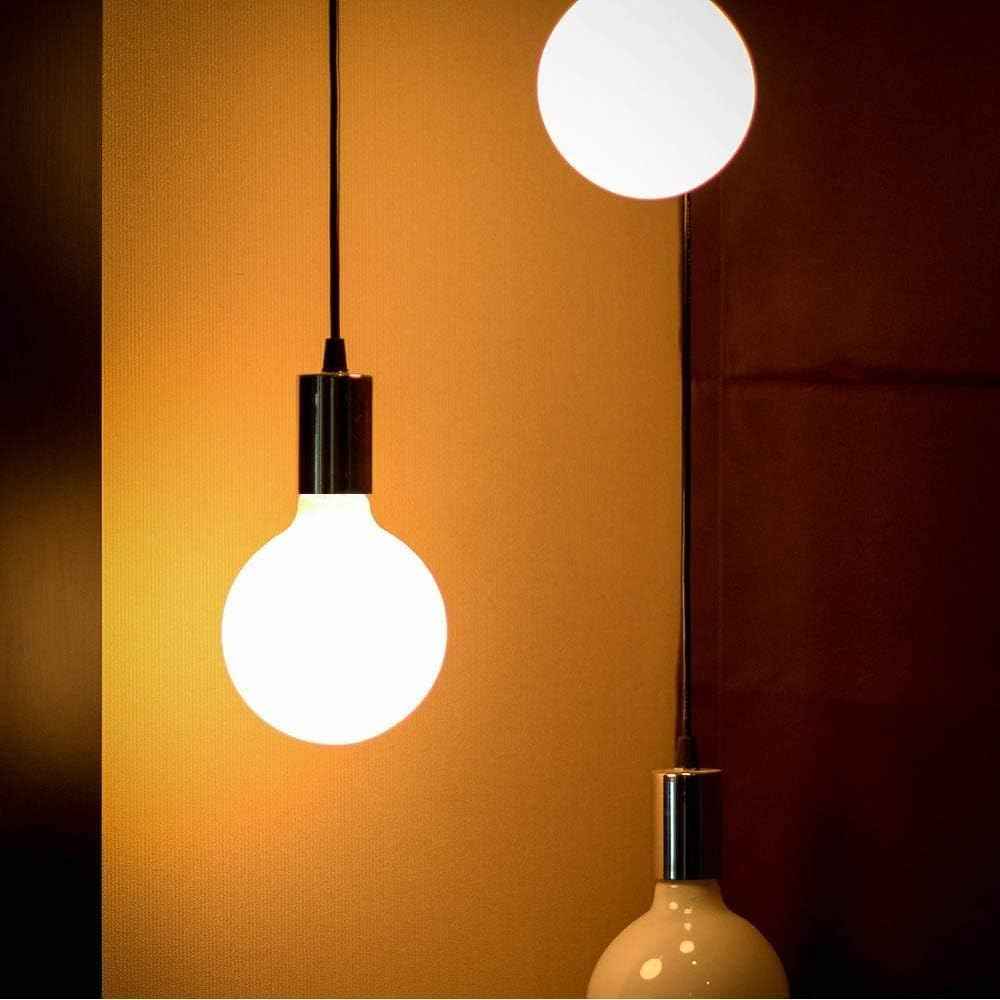 CtrlCV LED Light Bulbs, G125 Globe Bulb,10w Globe Light Bulb, Warm White Light 2700k LED Bulbs,Non-Dimmable,E26 Base Large Light Bulb,Milky White Led Bulb 1000 Lumens,Perfect for Indoor Home Lighting