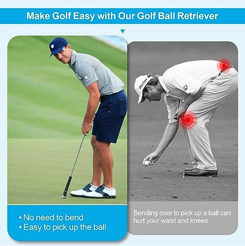 Golf Ball Retriever - 4PCS Durable Grabber Tool for Putter