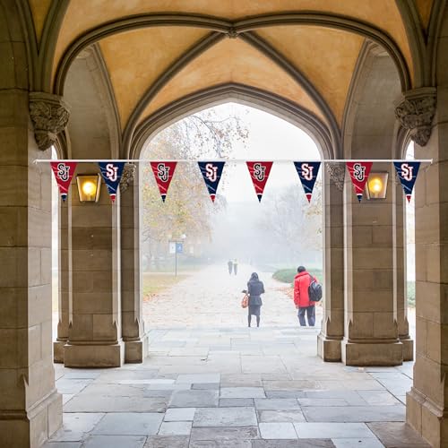 St. John's University Pennant Banner String - 15 ft with 24 Triangular Pennants