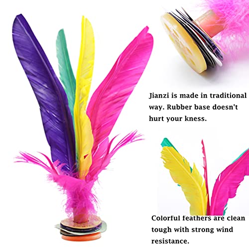 Kick Shuttlecock - Colorful Feather Foot Sports - Style B