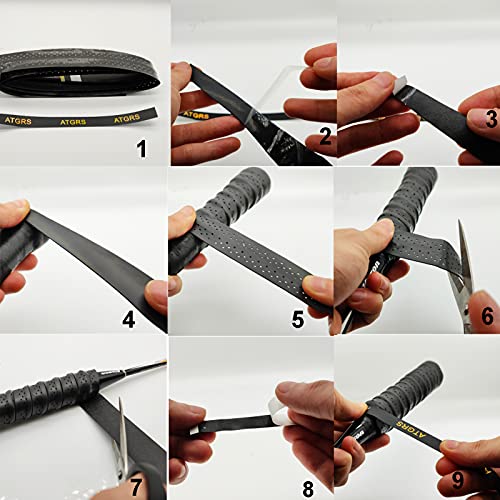 Tennis Racket Grip Tape - Tacky Anti-Slip Overgrip for Racquet