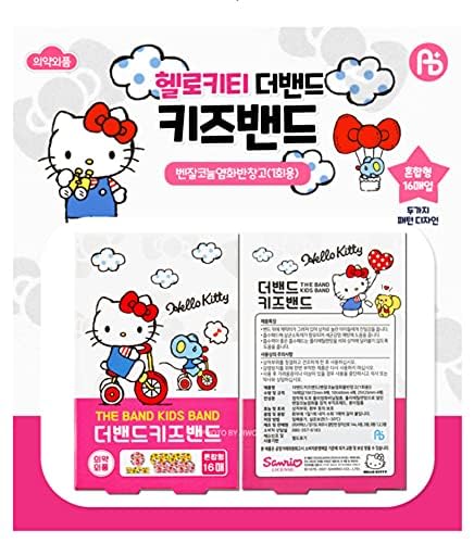 Hello Kitty Adhesive Bandages - 32 Fun Character Designs