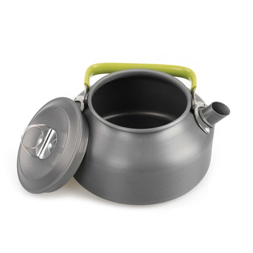 IGYYO Aluminum 0.8L Outdoor Camping Hiking Kettle Coffee Pot Portable Teapot Kettle Compact and Lightweight