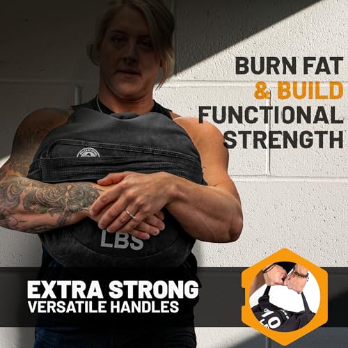 150 lb Strongman Sandbag - Heavy-Duty Fitness Training Bag