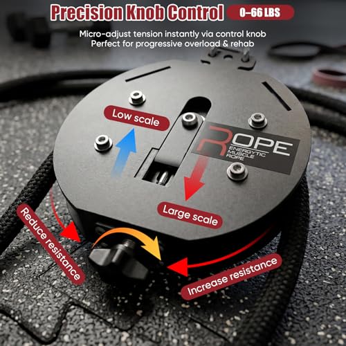 Endless Rope Trainer with Adjustable Resistance - JG-PS05