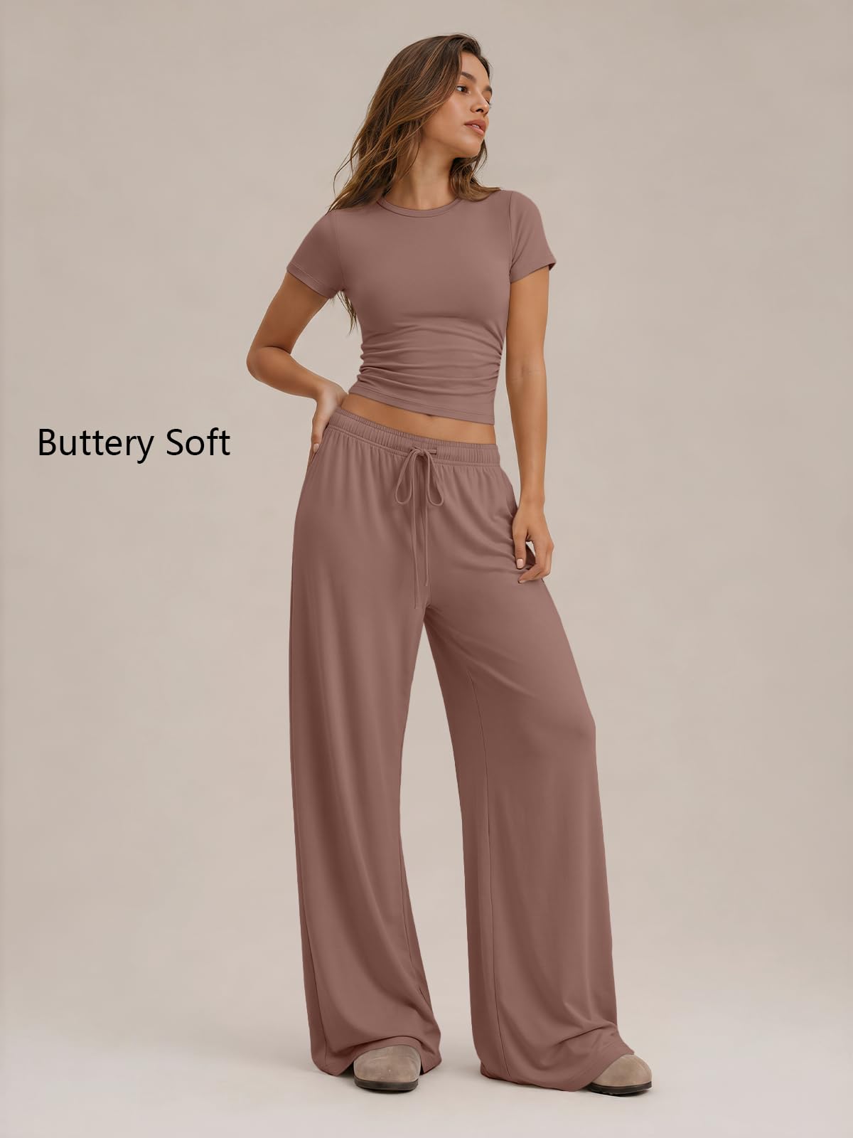 Trendy Queen Women's 2 Piece Matching Summer Lounge Set with Pockets