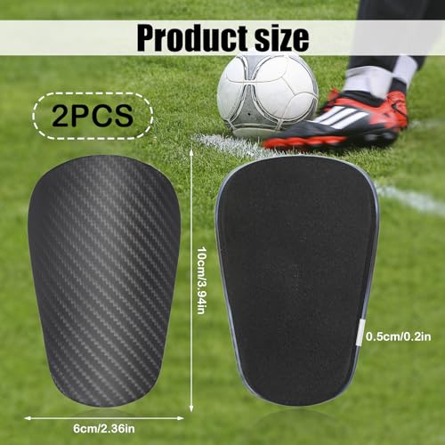 Mini Soccer Shin Guards - 10x6cm Football Shin Pads