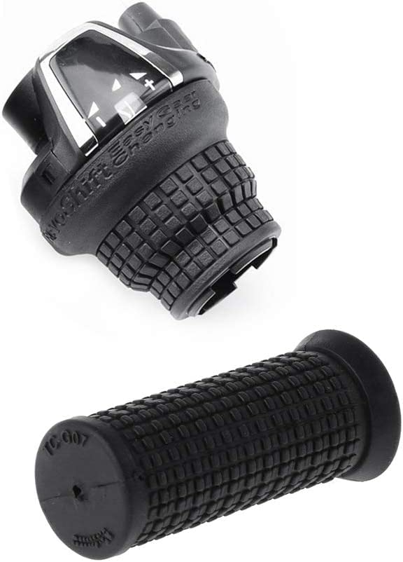 Bike Handlebar Grips - Soft Non-Slip Rubber, 2 Pcs
