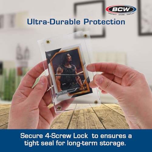 Screwdown Trading Card Holder for 20-35 pt Cards - 15ct