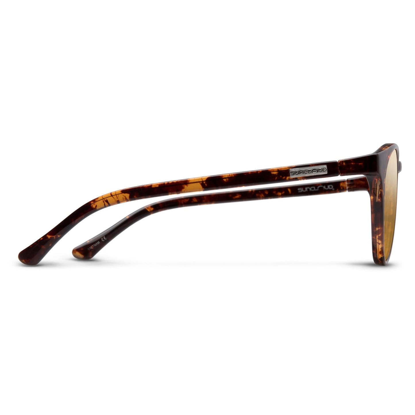 Suncloud Metric Polarized Sunglasses, Tortoise/Polarized Sienna Mirror, one Size