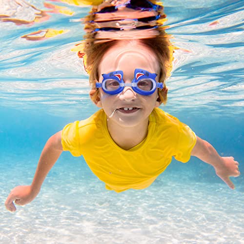 Kids Toddler Swim Goggles - Shark & Unicorn Variants