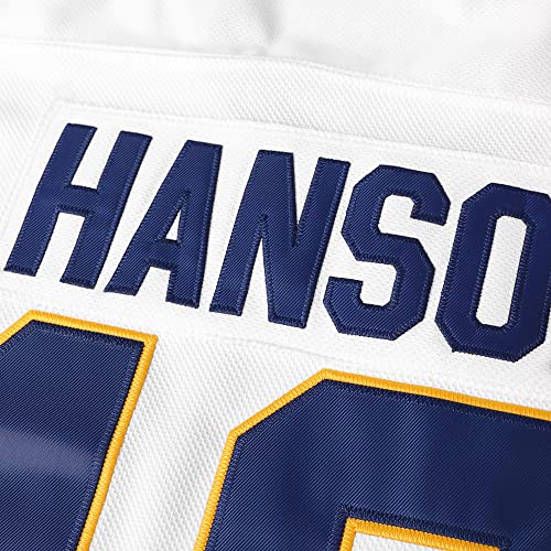 Hockey Jersey - 18 Hanson White - Charlestown Chiefs