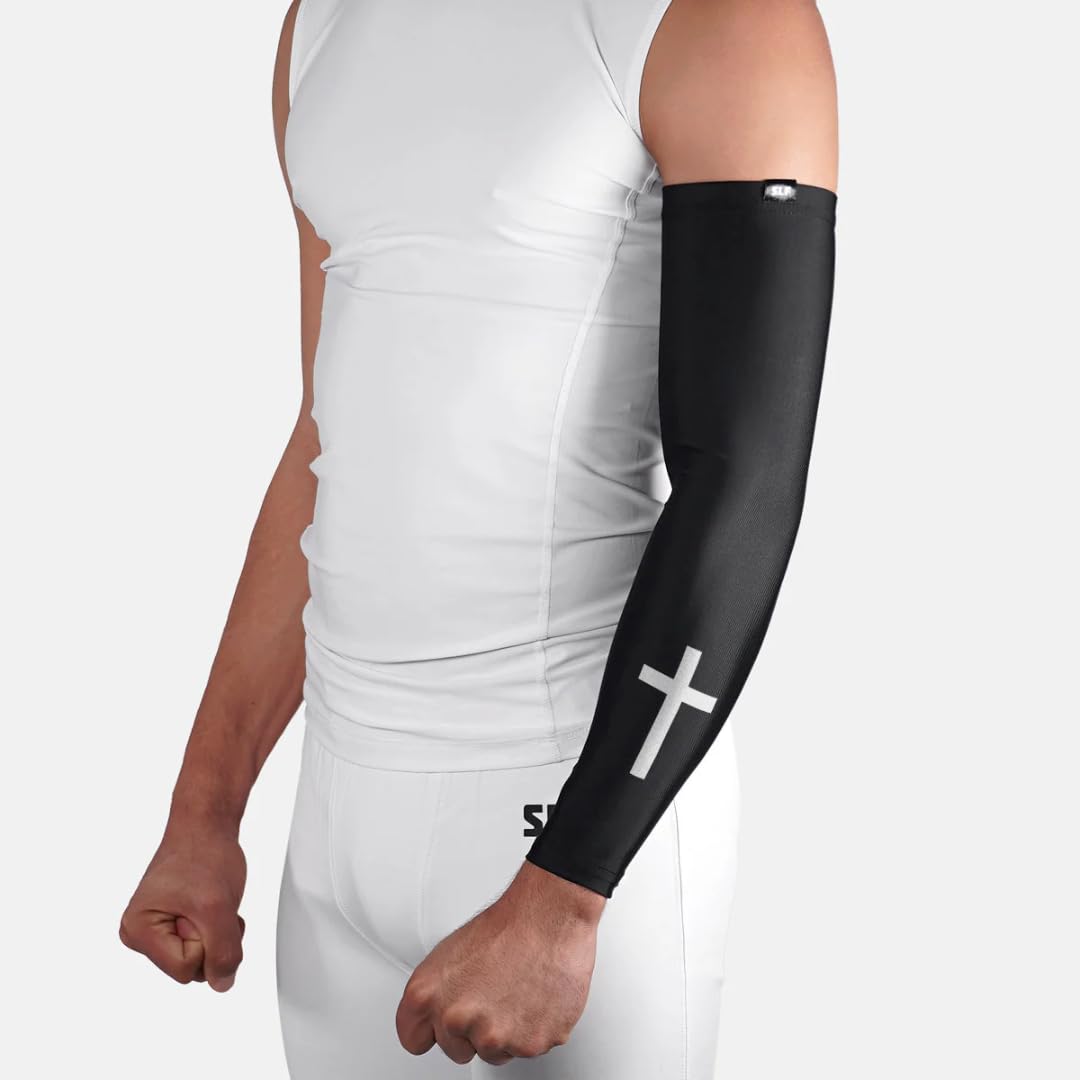 Faith Cross Black Arm Sleeve