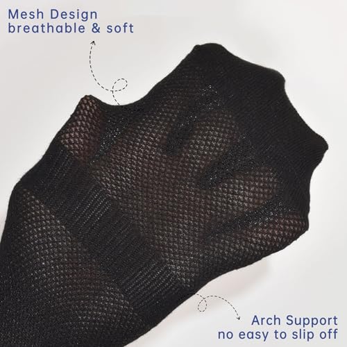 Men's Non-Slip Grip Socks for Yoga & Pilates - 3 Pairs - Black/Grey/Coffee