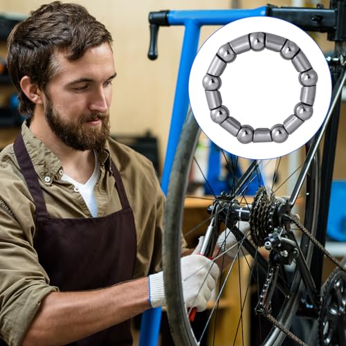 Bicycle Bearings Set - 36 Pcs in 12 Sizes, Steel Ball Bearings