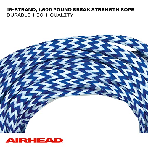 Heavy Duty Tow Harness - 75 Feet, Blue and White