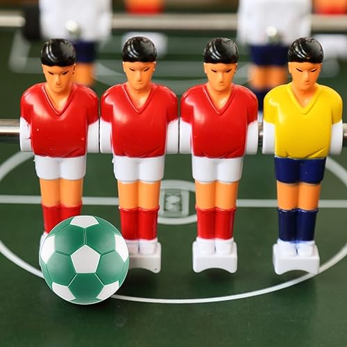 16 Pack 32mm Multicolor Foosball Balls for Table Soccer Replacement - Durable Plastic