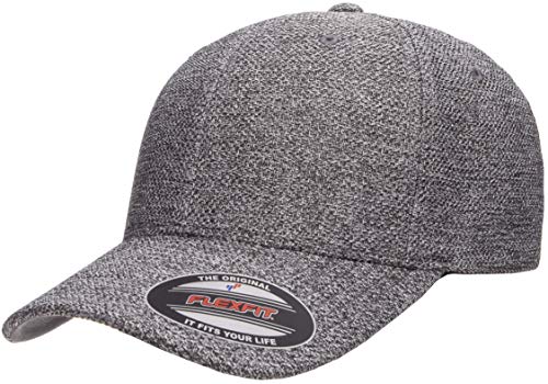 Flexfit Melange Fitted Cap Small-Medium Dark Heather