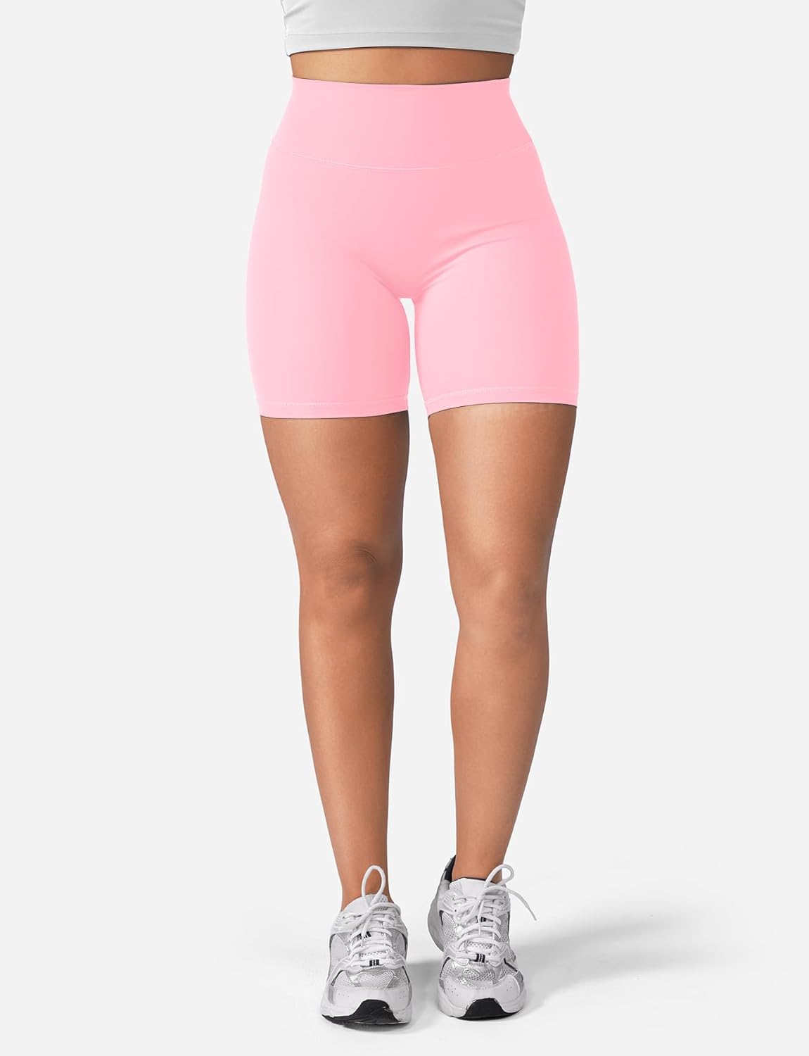 YEOREO Women's Biker Shorts - High Waist Tummy Control for Yoga & Running | 3.6", 4.5", 6" Options