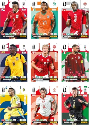 FIFA World Cup 2026 Premium Gold Trading Cards Set - 1 Pouch + 4 Limited Edition Cards