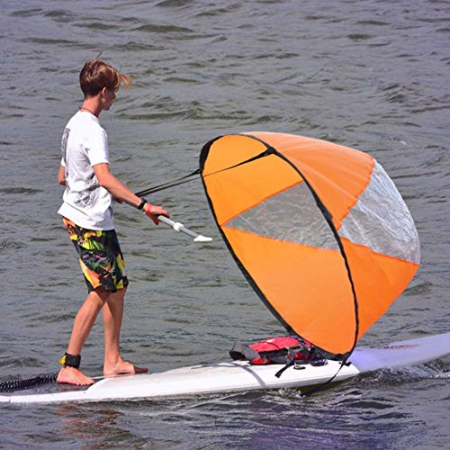 15-Inch Foldable Kayak Sail Kit with Clear Window