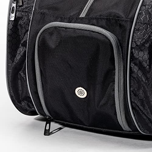 Franklin Sports Pickleball Paddle Bag - Paddle Protector and Travel Case - Official Bag of the Pickleball US Open - Black/White
