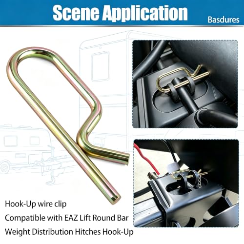 Sway Bar Pins Clips for EAZ Lift 48028 48029 - 6 Pack