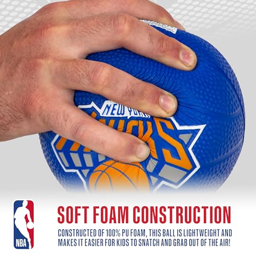 Mini Foam Basketball - New York Knicks - 5.5" Soft PU Ball
