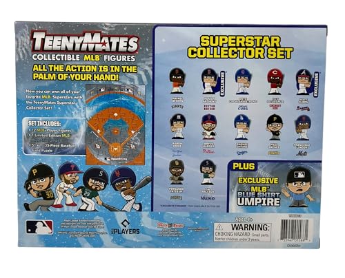 2026 MLB Teenymates Figures Set - Team Colors, One Size