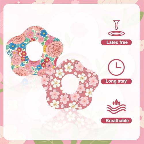 10 Waterproof Flower Shape Adhesive Sensor Patches for Dexcom G7