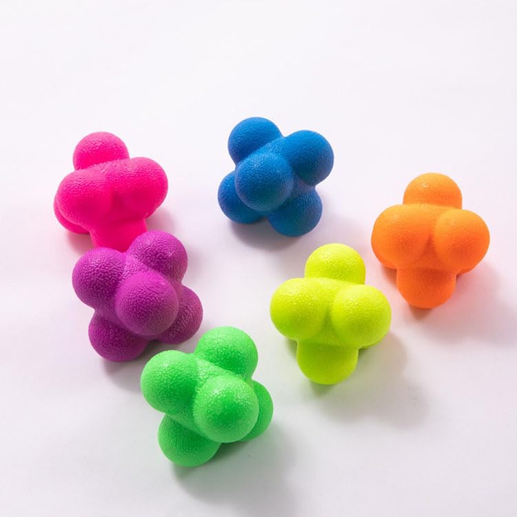 Reaction Balls 4 Pack - 2.8 Inch Agility Training Equipment