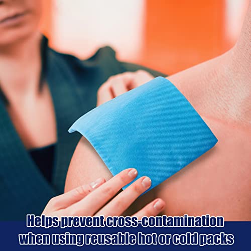 Disposable Ice Pack Sleeve 200 Pcs, 6 x 9 Inch Hot Cold Compress Covers