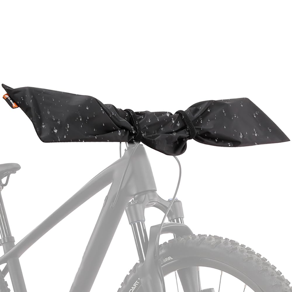 Bike Handlebar Protector Cover,Universal E-Bike Dustproof Waterproof Durable Transport Protection Case Fits Bicycle Straight Handle Bar 32*6.7in