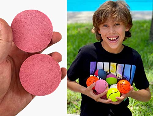 Hi-Bounce Pinky Ball - 1 Pack Rubber Bouncy Ball for Kids & Adults