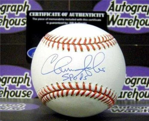 Chris Sabo Signed Baseball with 'Spuds' Inscription - OMLB