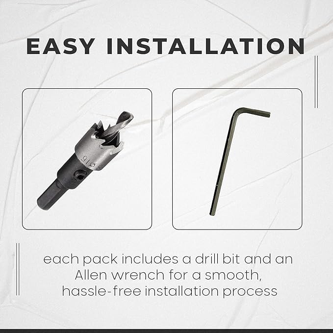 MomsUnited – Peep Holes for Door – Peephole with 200° Wide Viewing Angle – Peephole for Front Door – for Enhanced Door Security – Easy Installation – Includes Drill & Allen Wrench- Pack of 1