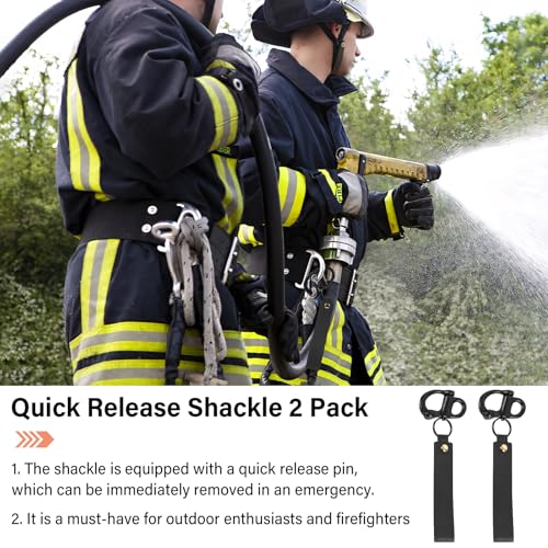 Quick Release Clip Shackle for SCBA Mask - 316 Stainless Steel