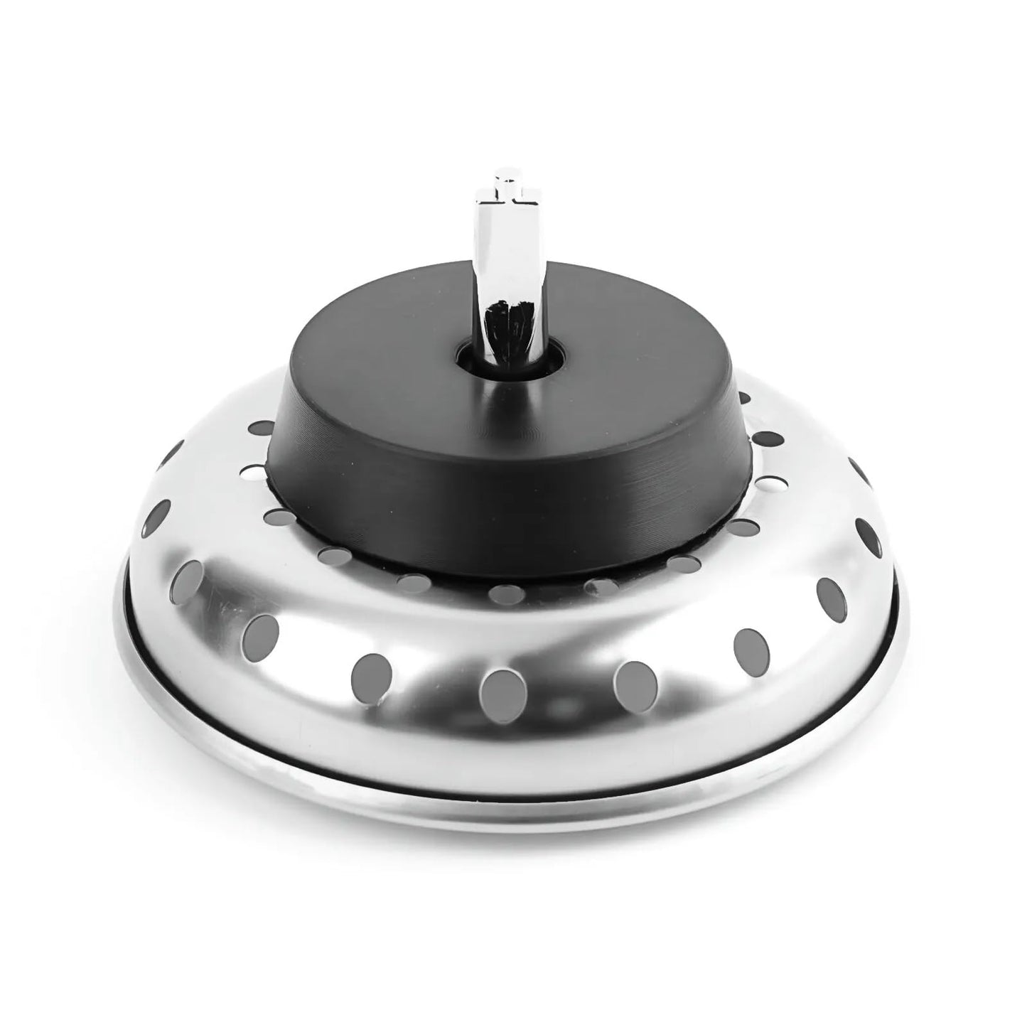 Kingrol 4 Pack Kitchen Sink Strainers with Rubber Stoppers, 3.14 Inch Stainless Steel Drain Basket Replacement, Fits 3.5 Inch Standard Drain