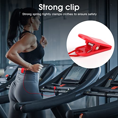 Treadmill Safety Key - Universal Magnetic Key - Red