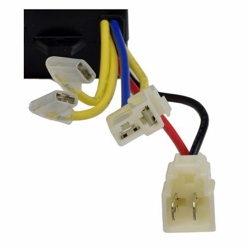 AlveyTech ZK2400-DP-LD-ROHS (ZK2400-DP-FS-ROHS) Control Module with 4-Wire Throttle Connector for Razor E100/E125 (Versions 10+), E150, E175, and eSpark Scooters - Replacement W13111612015 Controller