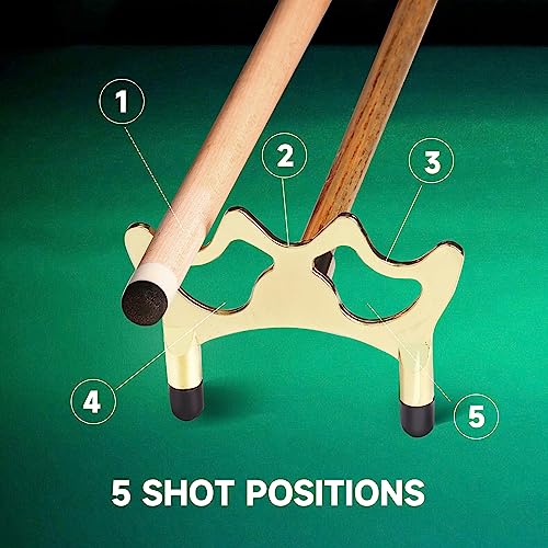 Billiard Bridge Head - Portable Zinc-Alloy Pool Cue Accessory