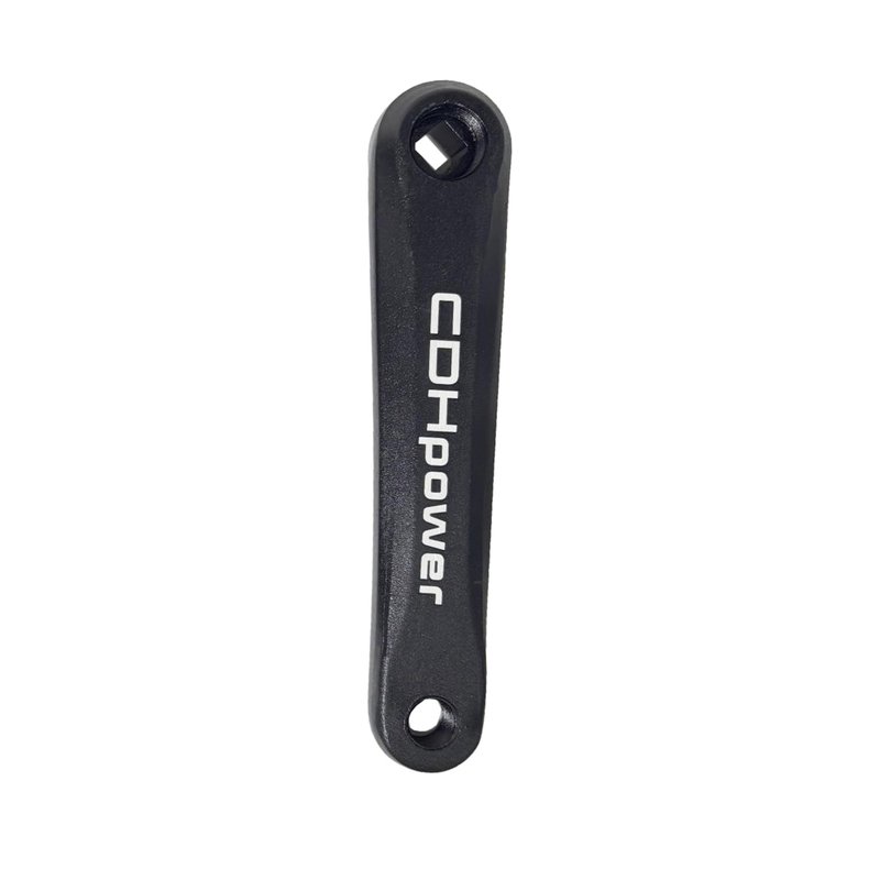 AUTES Single Speed Bike Crankset 52T/170mm/130mmBCD Alum Double Chainring Guard Square Hole Crank Arm Set for City Bike/Electric Bike/Road Bikes/MTB/Folding Bicycle