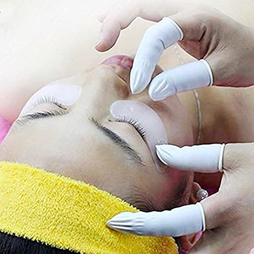 Latex Finger Cots - Medium Size, 400 Count Disposable Rubber Tips